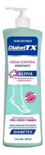 Crema Corporal Diabettx Hidratante 400ml - Goicoechea