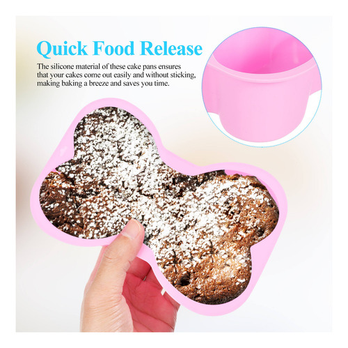 Molde Para Tartas De Cumpleaños Con Forma De Hueso De Perro,
