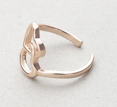Anillo Ajustable Corazones Infinitos Amor Eterno! X1