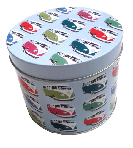 Latas Organizadoras Para Almacenar Retro Vintage Diseño Auto