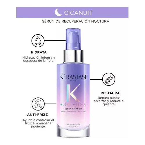 Kérastase Blond Absolu Sérum Cicanuit Nocturno (90 Ml)
