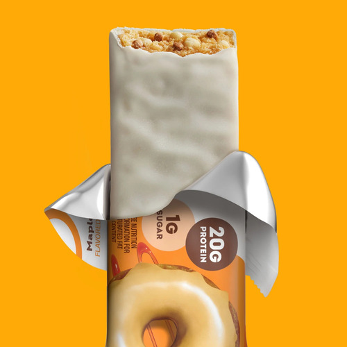 One Bar Protein Bar - Maple Glazed Doughnut - 4ct