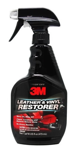 3m Revividor De Cuero Y Vinilo Leather Vinyl Restorer 473 Ml