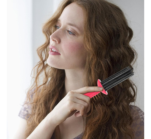Peinar Cabello Rizado, Pelo Esponjoso Pelo Pelo Rizado