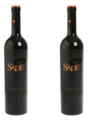 Botella De Vino Tinto Cabernet Sauvignon Sade 750ml X2u