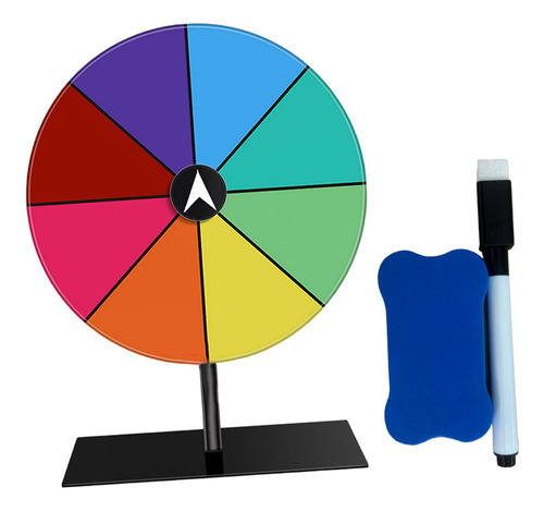 Juego De Mesa Giratoria Con, Rueda De Ruleta, Borrador