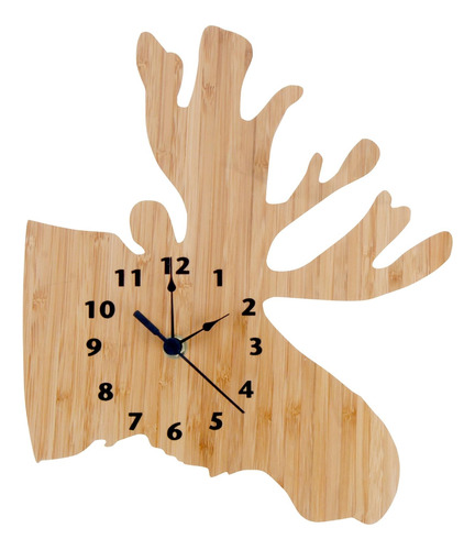 Reloj De Pared Bamboo Moose