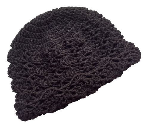 Gorro De Lana Tejido Crochet 