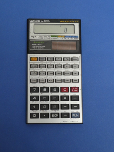 Calculadora Casio Fx-3600pv , Año 1990