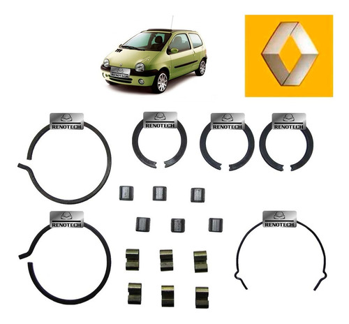 Kit Travas Retens Camb Twingo 1.0 1.2 8v 16v 92 A 02 Rn518