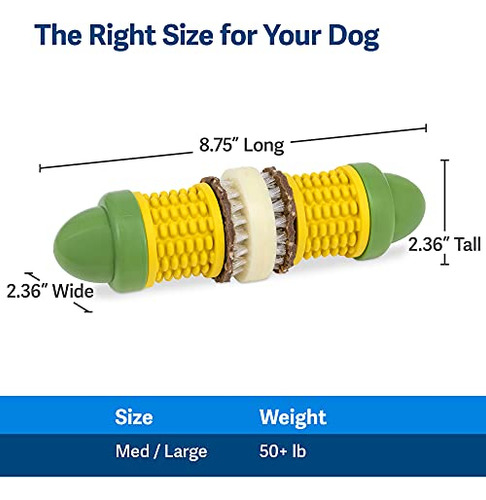 Juguete Perro Cravin Corncob Busy Buddy - Interactivo,