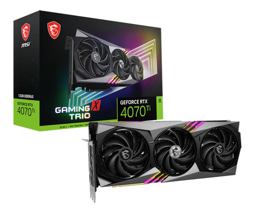 Placa Video Series Geforce Rtx 4070 Ti Gaming X Trio 12gb