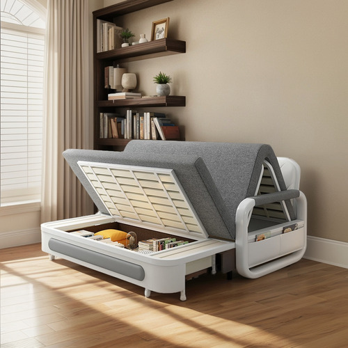 Individual Plegable Y Con Almacenaje Nórdico Sofá Cama