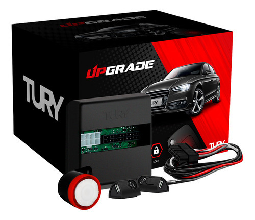 Alarme Tury Tracker 2013-2020 Dedicado Keyless Comfort 1.1 K