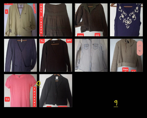 Lote De Ropa Ideal Vivos