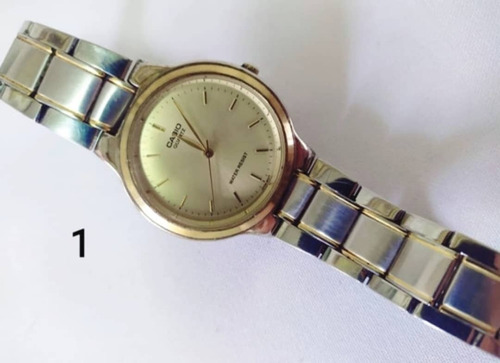 Reloj Caballero Para Reparar Casio Quartz Mtp 1131 Original 