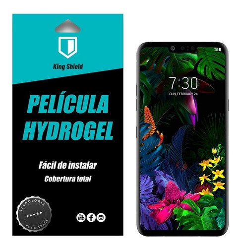 Película LG G8 Thinq Kingshield Hydrogel (tela E Traseira)