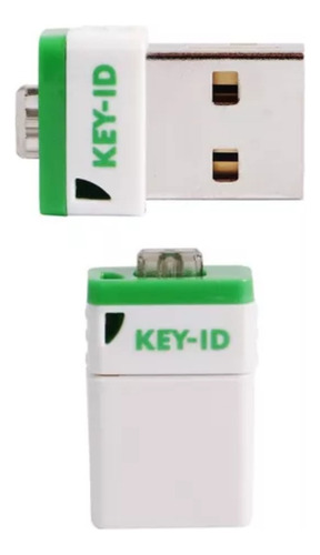 Key-id Chave De Segurança 2fa U2f Fido2 Físico = Yubico
