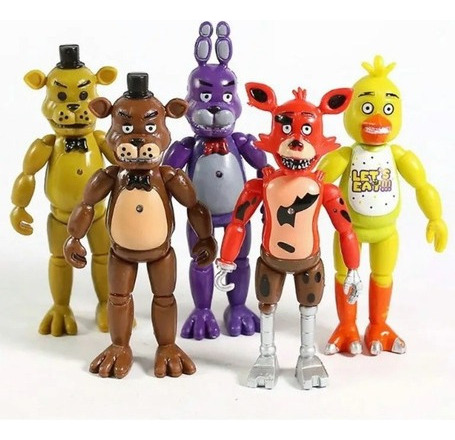 Set De 5 Piezas Para Muñecas Five Nights At Freddy