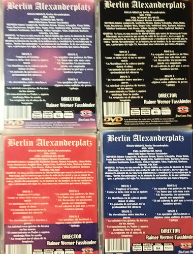 Fassbinder - Berlin Alexanderplatz - 4 Dvds Como Nuevos! (Usado)