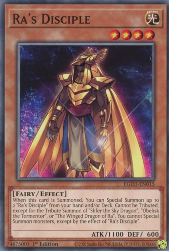 Ra's Disciple (ego1-en015) Yu-gi-oh!