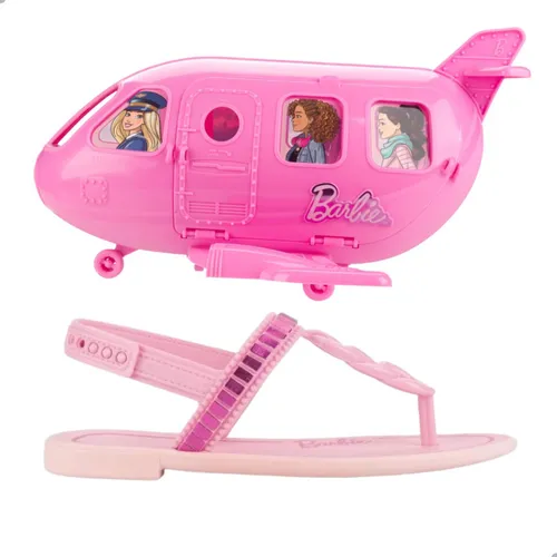 Sandalia Infantil Grendene Barbie Flight Com Avi o Da Barbie