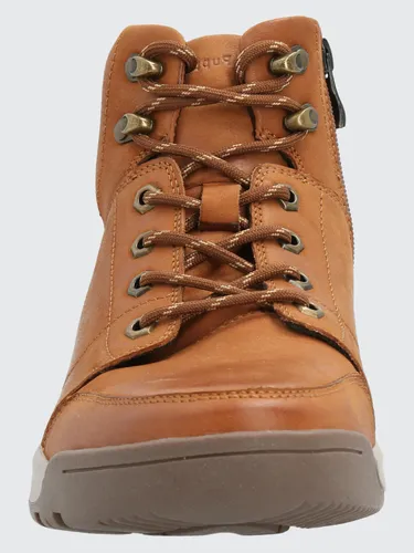Botín Cuero Hombre Theobald Café Claro Hush Puppies