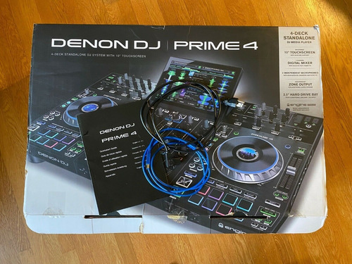 Imagen 1 de 6 de Denon Dj Prime 4 Standalone Dj System With 10 Touchscreen