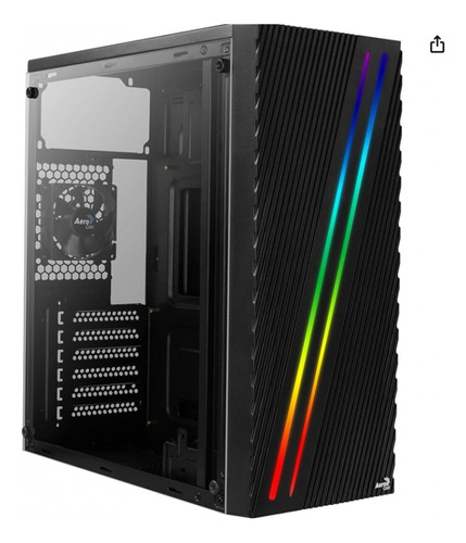 Case Para Pc Gaming Gamers Rgb Atx Sin Fuente De Poder 