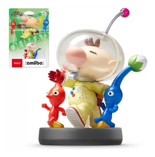 Nintendo Amiibo Pikmin Y Olimar Super Smash