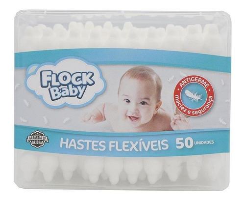 Imagem 1 de 1 de Hastes Flexíveis Flock Baby 50 Unidades