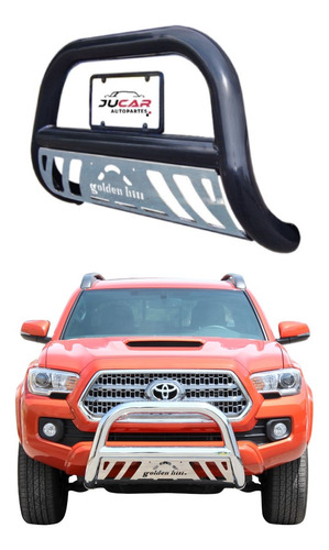 Roll Bar Bronx Fb Negro C/rack De Carga Toyota Hilux 15-23