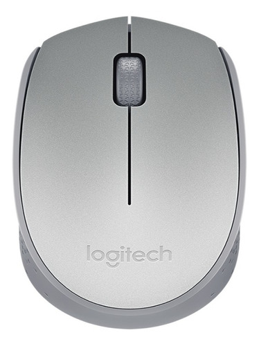 Mouse inalámbrico Logitech  M170 M170 plateado
