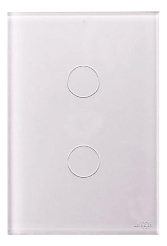Interruptor Touch Wifi 2 Pad - 4x2 Branco
