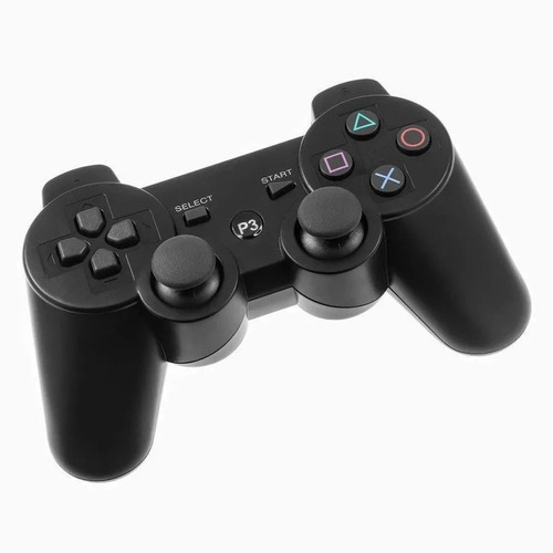 Imagen 1 de 6 de Joystick Control Mando Playstation 3 Ps3 Inalambrico Negro