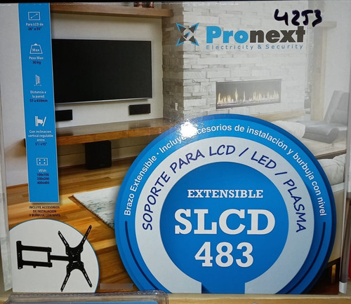 Imagen 2 de 4 de Soporte Móvil Tv Led 32 40 43 49 50 55 Brazo Doble Samsung