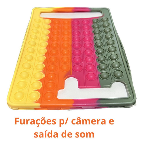 Capa Infantil Para Tablet Amazon Fire De 10 Polegadas Colors