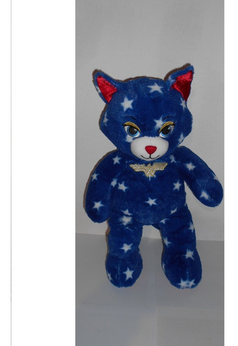 Peluche Gata Build A Bear Mujer Maravilla 45 Cms 