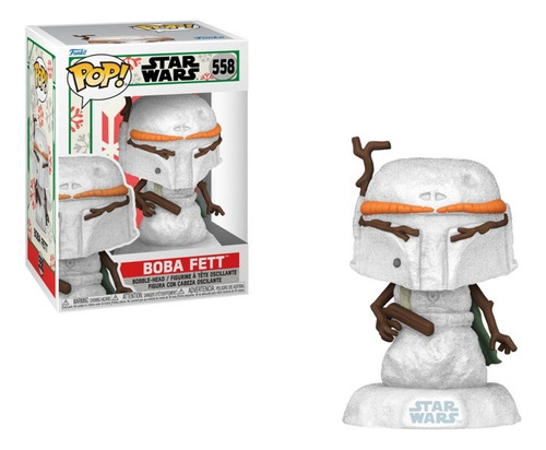 Funko Pop Star Wars: Holiday - Boba Fett (snowman) #558