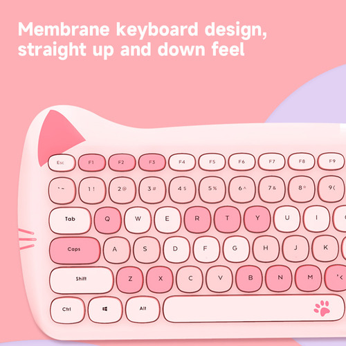 Combinação De Teclado E Mouse Sem Fio Geezer 2.4g Com Membra