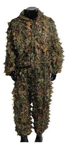 Gift 1 Set Hunting Clothes 3d Leaves Coat Pants 1