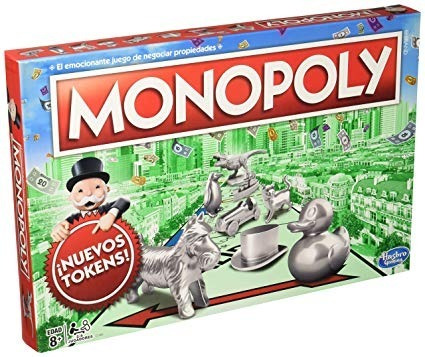 Imagen 3 de 8 de Juego Monopoly Nuevos Tokens Hasbro Niños Y Adultos Nuevo