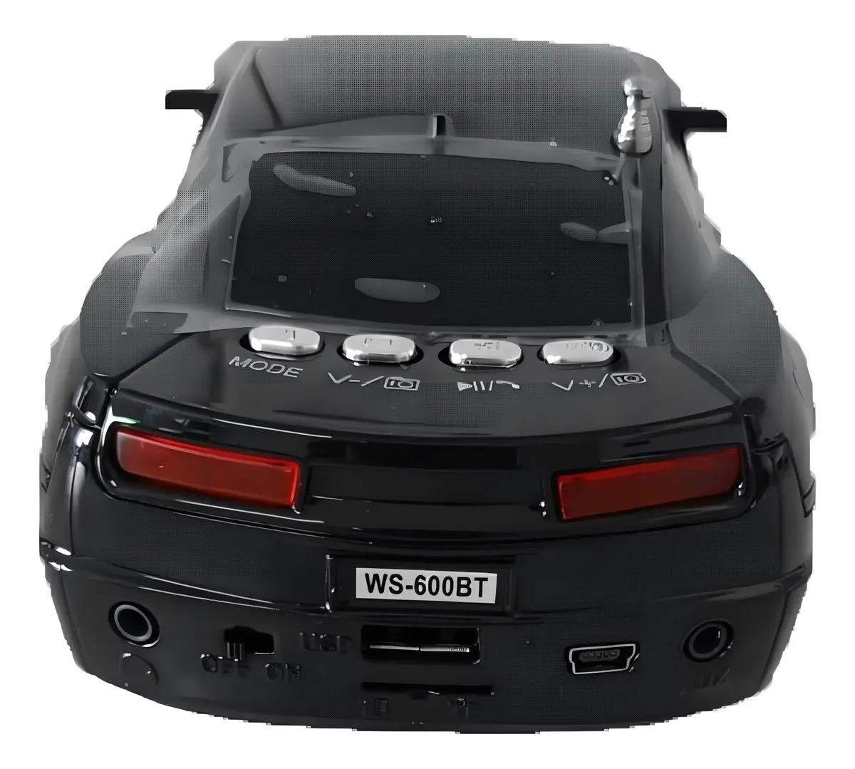 Caixa de Som Portátil Xtrad WS600BT Bluetooth com Rádio FM e P2 Preta