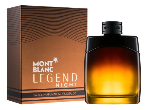 Perfume Mont Blanc Legend Night 100ml. Para Caballeros