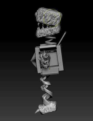 Imagen 2 de 2 de Escultura De Boxy Boo De Poppy Playtime - ¡lleva A Casa A