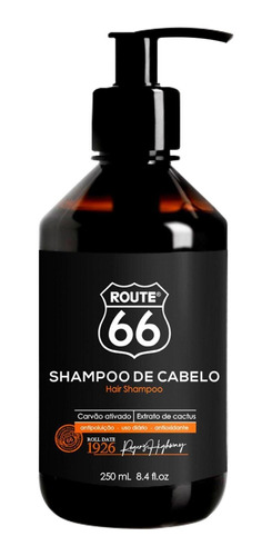 Shampoo De Cabelo 250ml Viking Route 66 - Limpeza E Perfume
