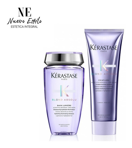 Pack Kerastase Blond Lumiere Sham+crema+obsequio+enviogratis