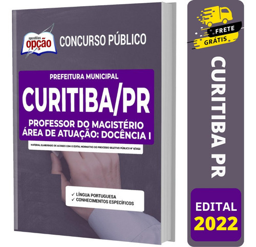 Apostila Curitiba Pr - Professor Docente - Docência 1