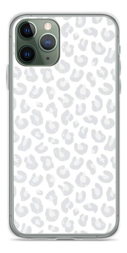 Cedahar Phone Case Leopard Print - Silver  B08n9v638x_300324