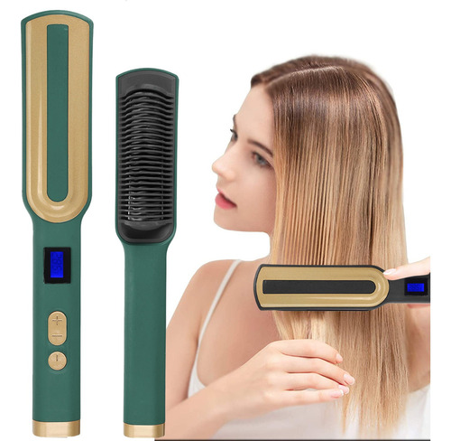 Cepillo Seco Led Alisa Modelo Profesional Cabello